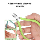 Precision Cuticle Nipper — Stainless Steel Nail Pliers